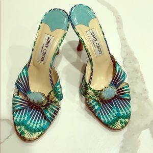 Jimmy Choo Silk Heel